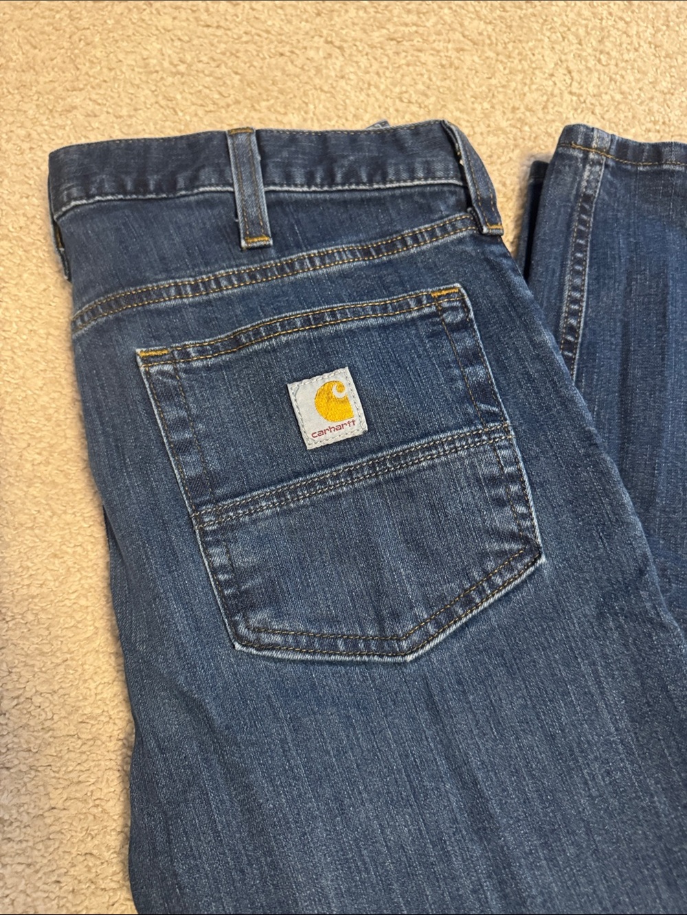 Carhartt Relaxed Fit Jeans - Dark Denim 32 x 30